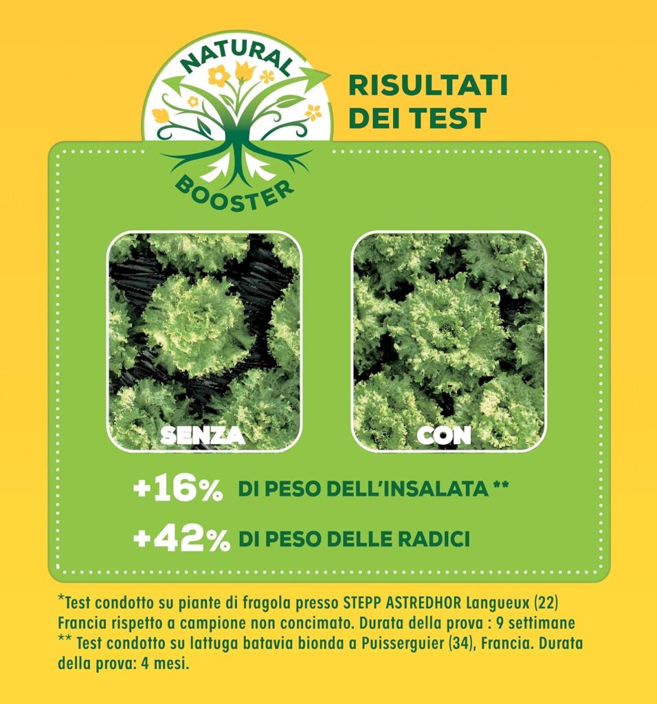 Concime SOLABIOL Orti e Giardini. Funziona davvero? 4 solabiol orti e giardini test del produttore