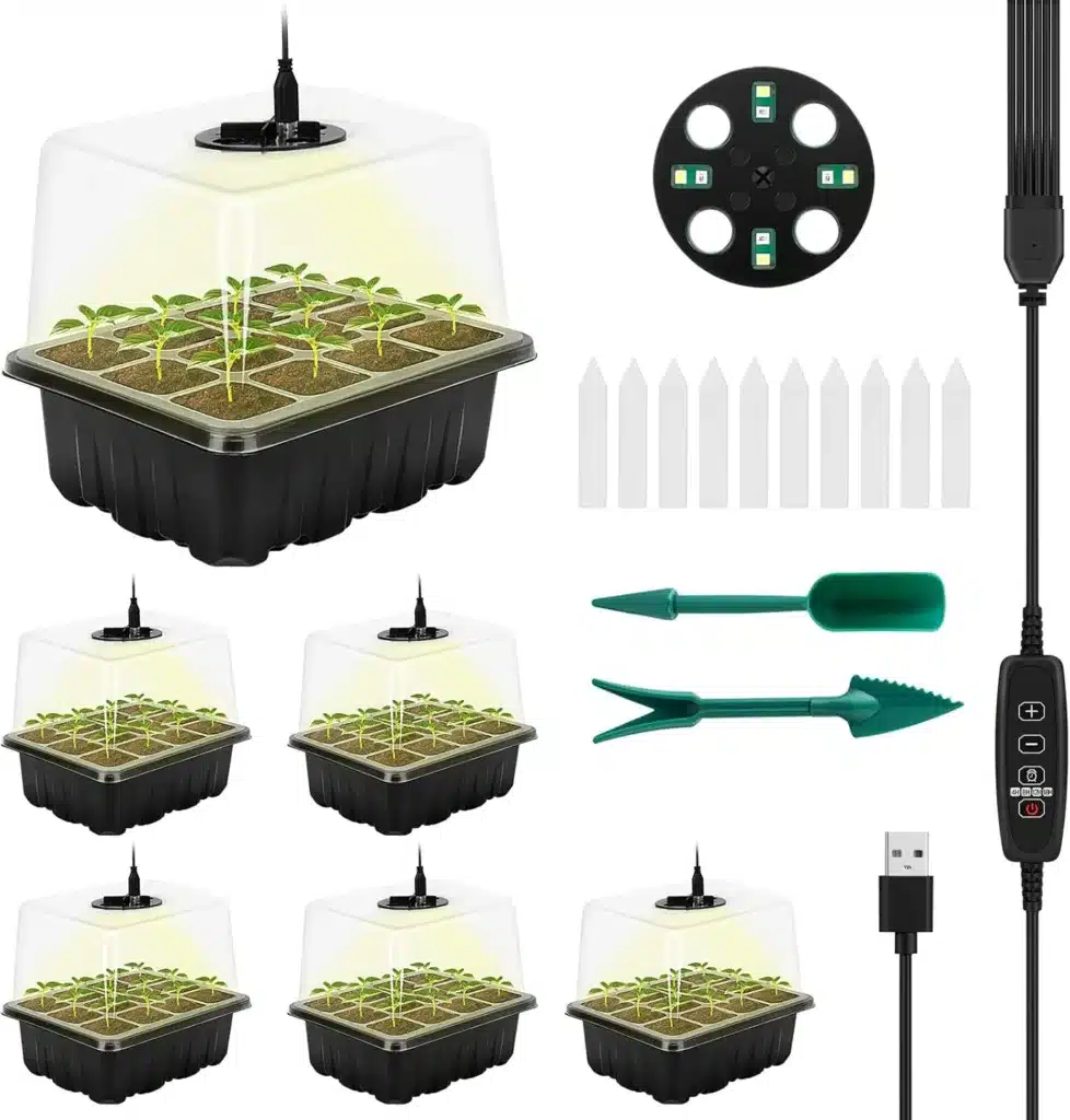Guida alla germinazione dei semi - Vassoio di germinazione riogoo 