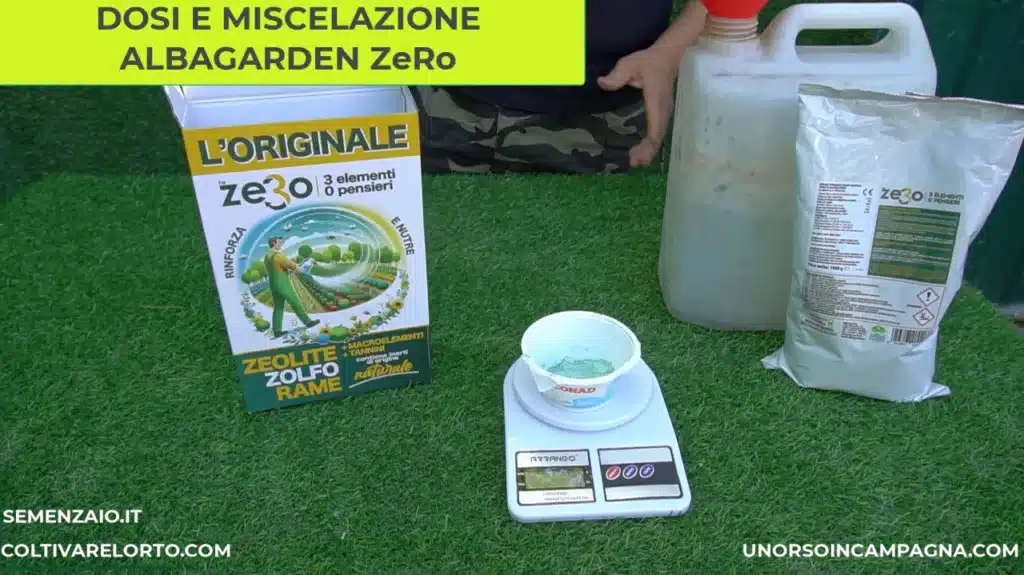 Zeolite + Zolfo + Rame Albagarden – Forte Effetto Sinergico 3 Elementi 200g